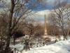 Cleopatra Needle Snow