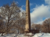 Cleopatra Needle Snow