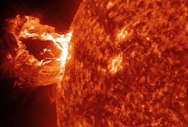 Nasa Pictures Of Dramatic Solar Flare